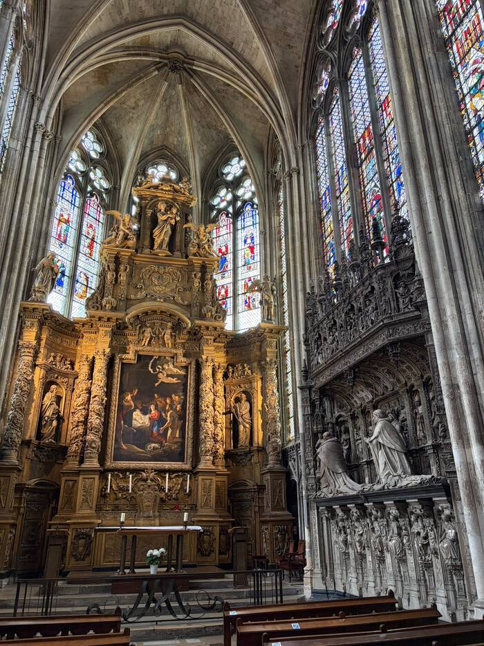 Visite guidée découverte des tombeaux des archevêques de Rouen Cathédrale Notre-Dame Rouen