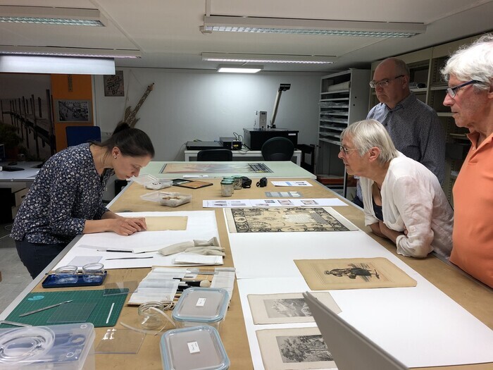 Visite guidée des archives de Pau