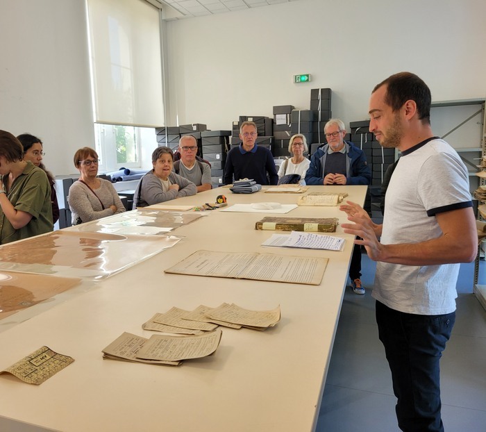 Visite guidée des Archives départementales, Archives départementales, Châteauroux