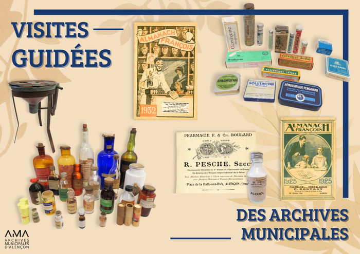 Visite guidée des archives municipales Archives municipales Alençon