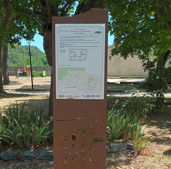 Visite guidée des circuits patrimoniaux, Mairie de Lauret, Lauret