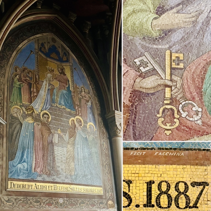 Visite guidée des mosaïques de Gian Dominico Facchina Église Notre-Dame de l'Assomption La Ferté Macé