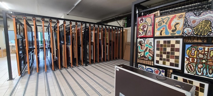 Visite guidée des réserves du fonds régional d'art contemporain Hôtel du Département Alençon