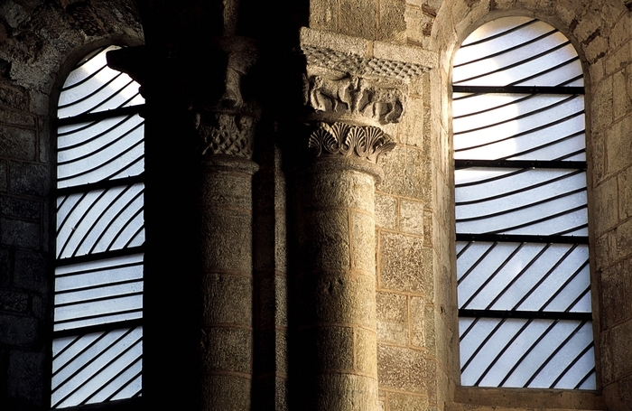 Visite guidée des tribunes de l’abbatiale de Conques, Abbatiale Sainte-Foy, Conques-en-Rouergue