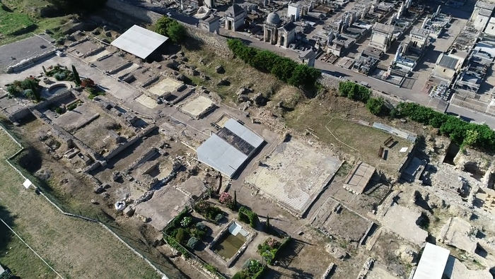 Visite guidée des vestiges archéologiques, Clos de la Lombarde, Narbonne