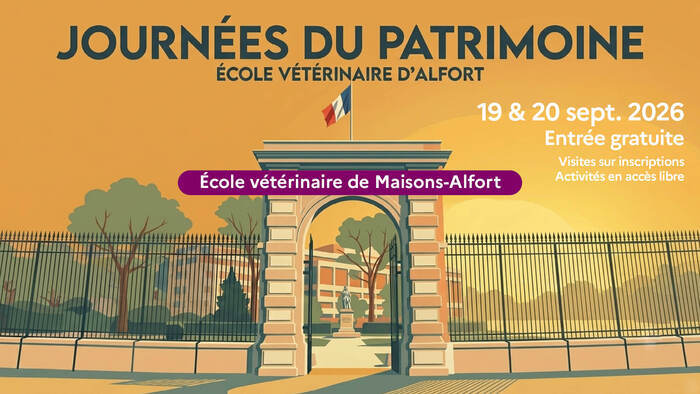 Visite guidée du campus, École nationale vétérinaire d’Alfort, Maisons-Alfort