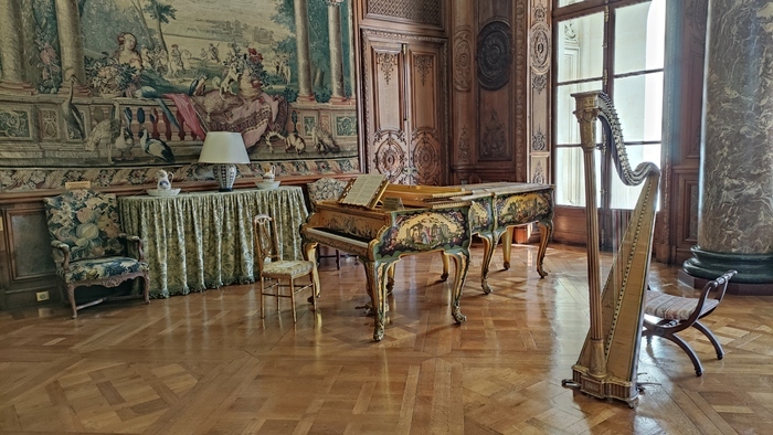 Visite guidée du château, Château de Bizy, Vernon