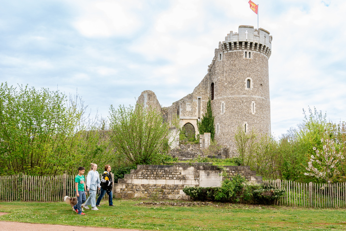 Visite guidée du château, Château de Robert le Diable, Moulineaux