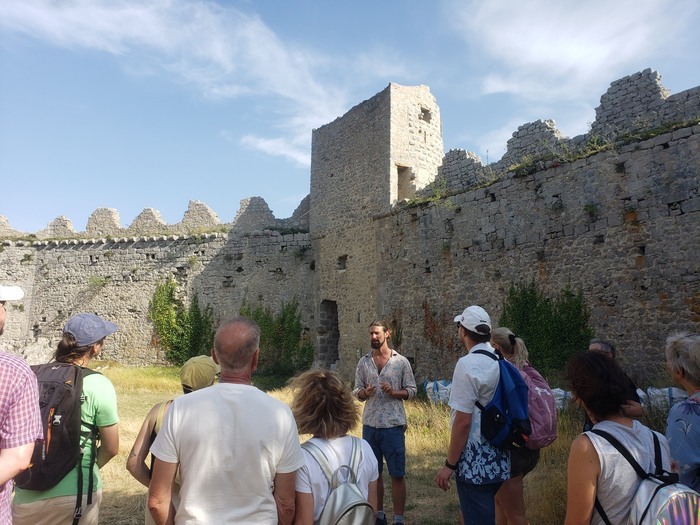 Visite guidée du château de Puilaurens, Château de Puilaurens, Puilaurens