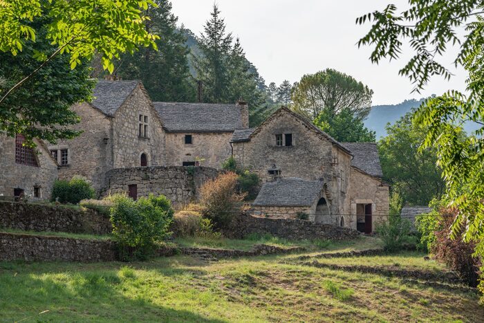 Visite guidée du hameau de la Croze Hameau de la Croze La Malène