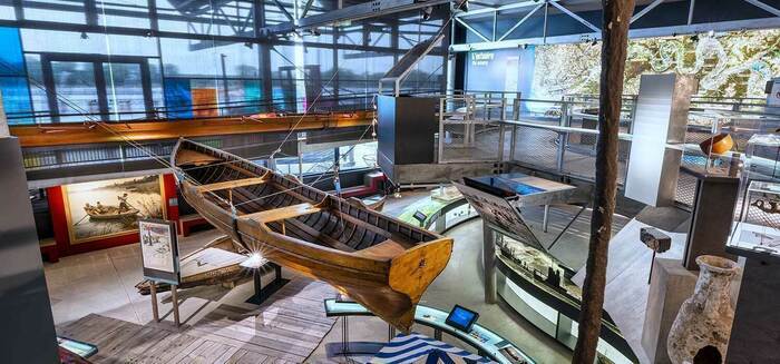 Visite guidée du musée, MuséoSeine, le musée de la Seine normande, Rives-en-Seine