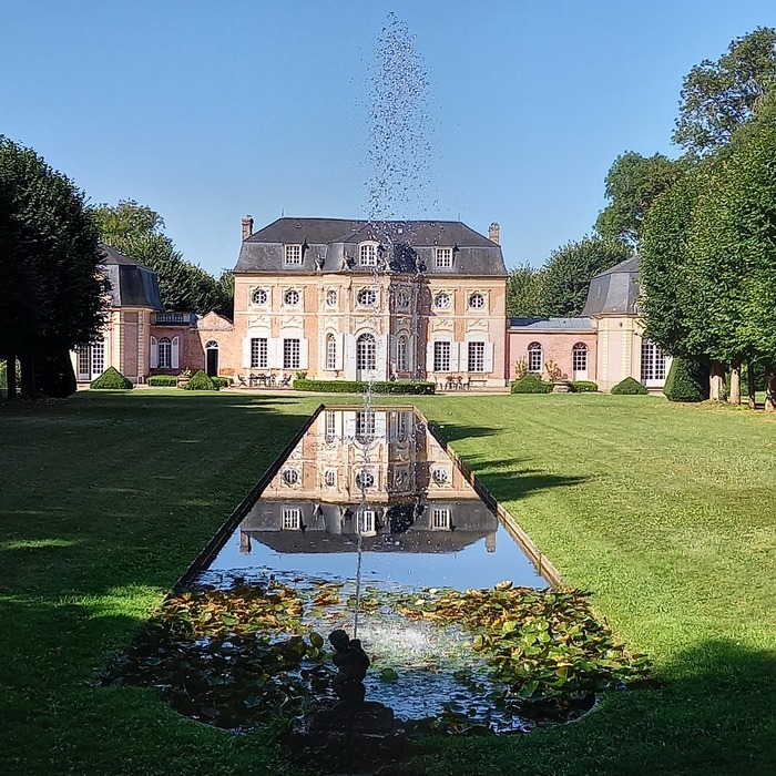 Visite guidée du parc et du château de Bagatelle, Château de Bagatelle, Abbeville