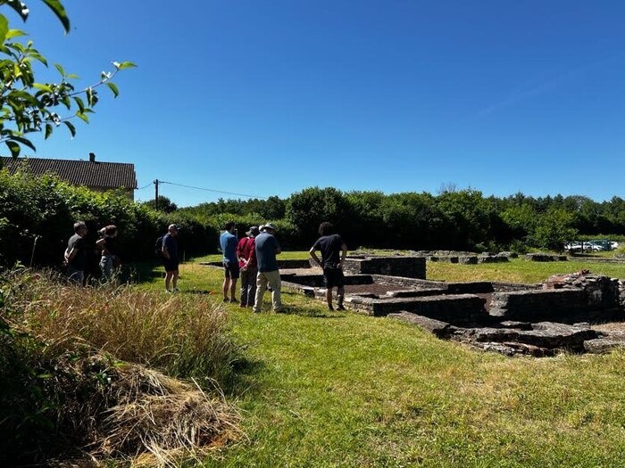 Visite guidée du site archéologique du Vernai, Site archéologique du Vernay, Saint-Romain-de-Jalionas