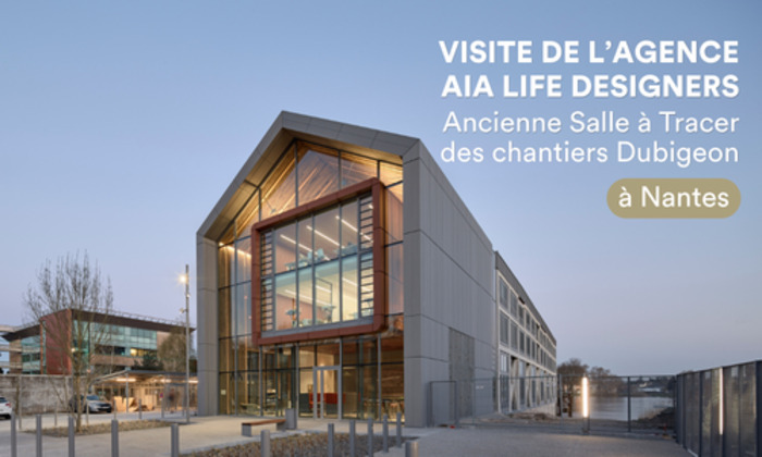 Visite guidée d’une ancienne salle à tracer – AIA Life Designers, AIA Life Designers, Nantes