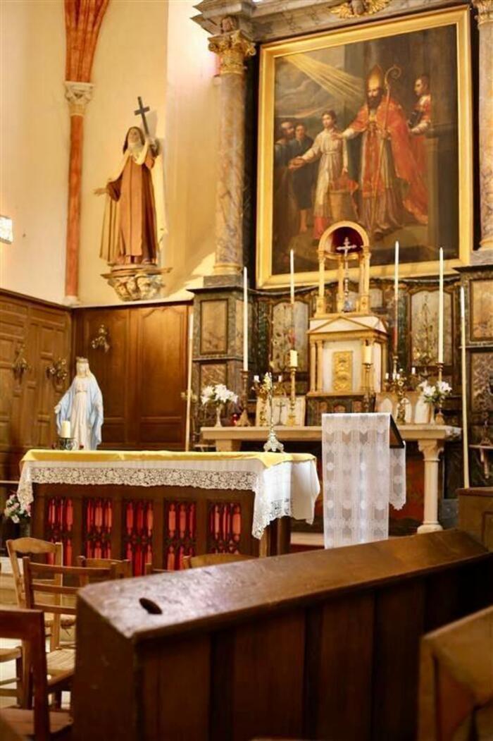 Visite guidée Église Saint-Apollinaire de Salins Salins