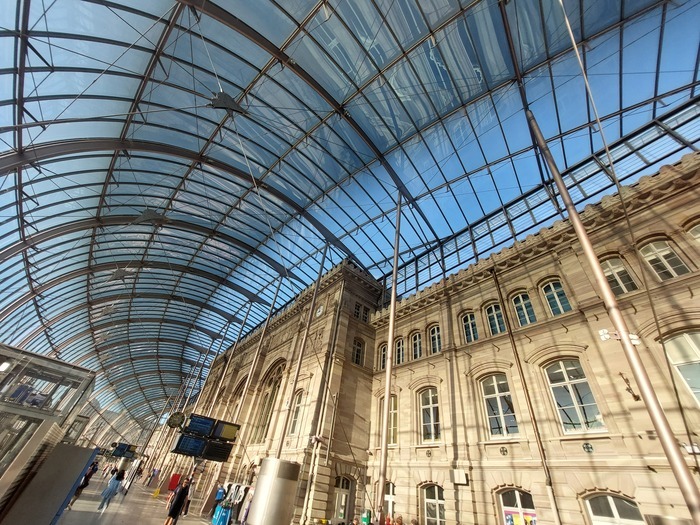 Visite guidée et commentée de la gare de Strasbourg, Gare Centrale, Strasbourg