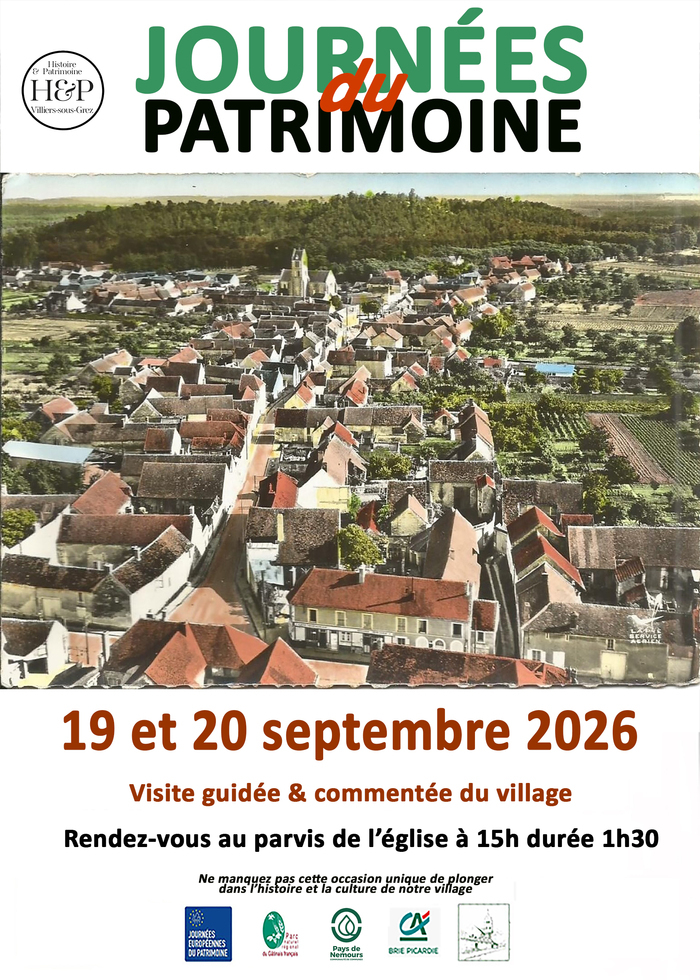 Visite guidée et commentée de Villiers-sous-Grez, Église Saint-Etienne, Villiers-sous-Grez