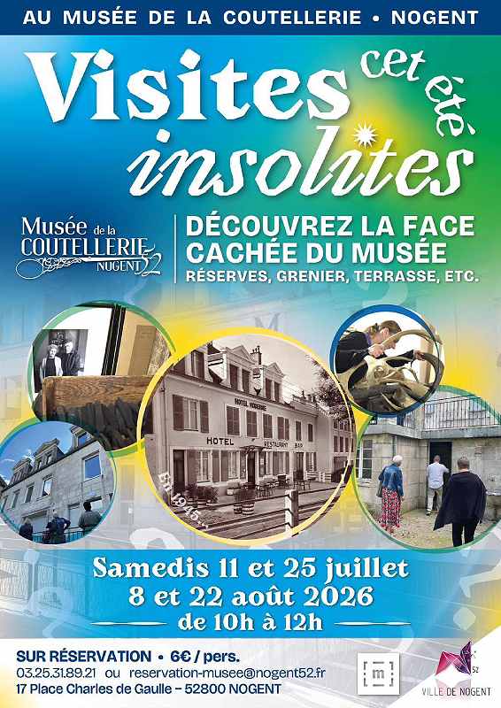 Visite guidée insolite du musée de la coutellerie Nogent
