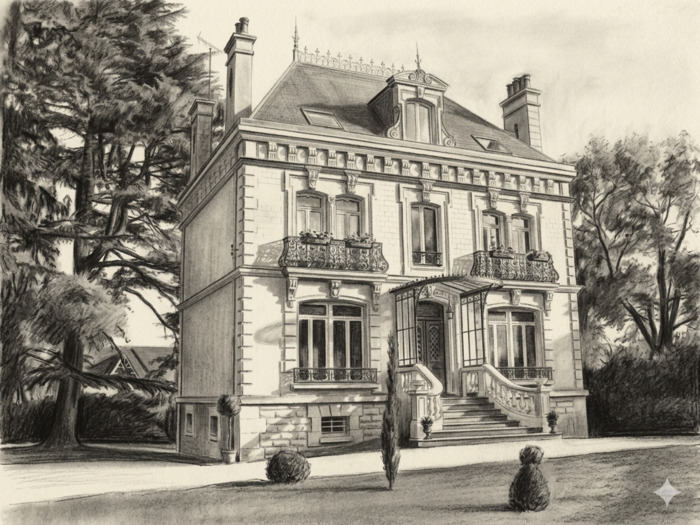 Visite guidée : la Papeterie de l’Epte en image, l’ancienne Villa Hervé, Manoir Héraut du Lys, Château-sur-Epte