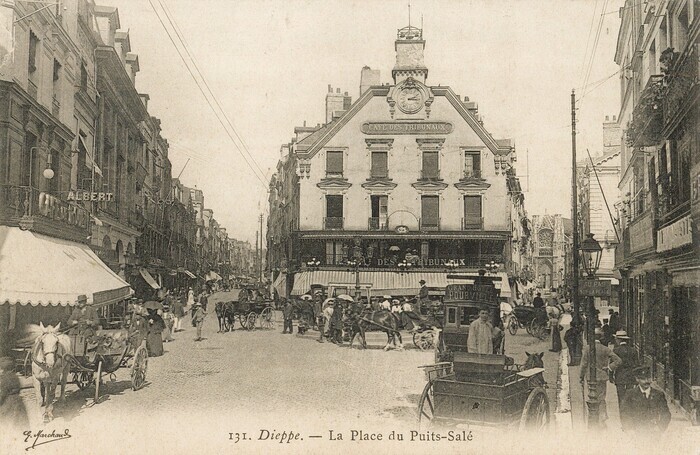 Visite guidée : la place du Puits Salé Place du Puits Salé Dieppe