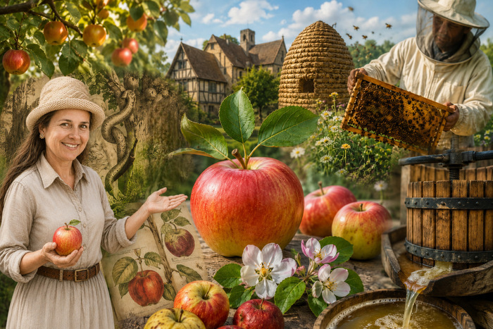 Visite guidée : la pomme normande à travers les siècles, Maison de La Dame Blanche, Les Damps