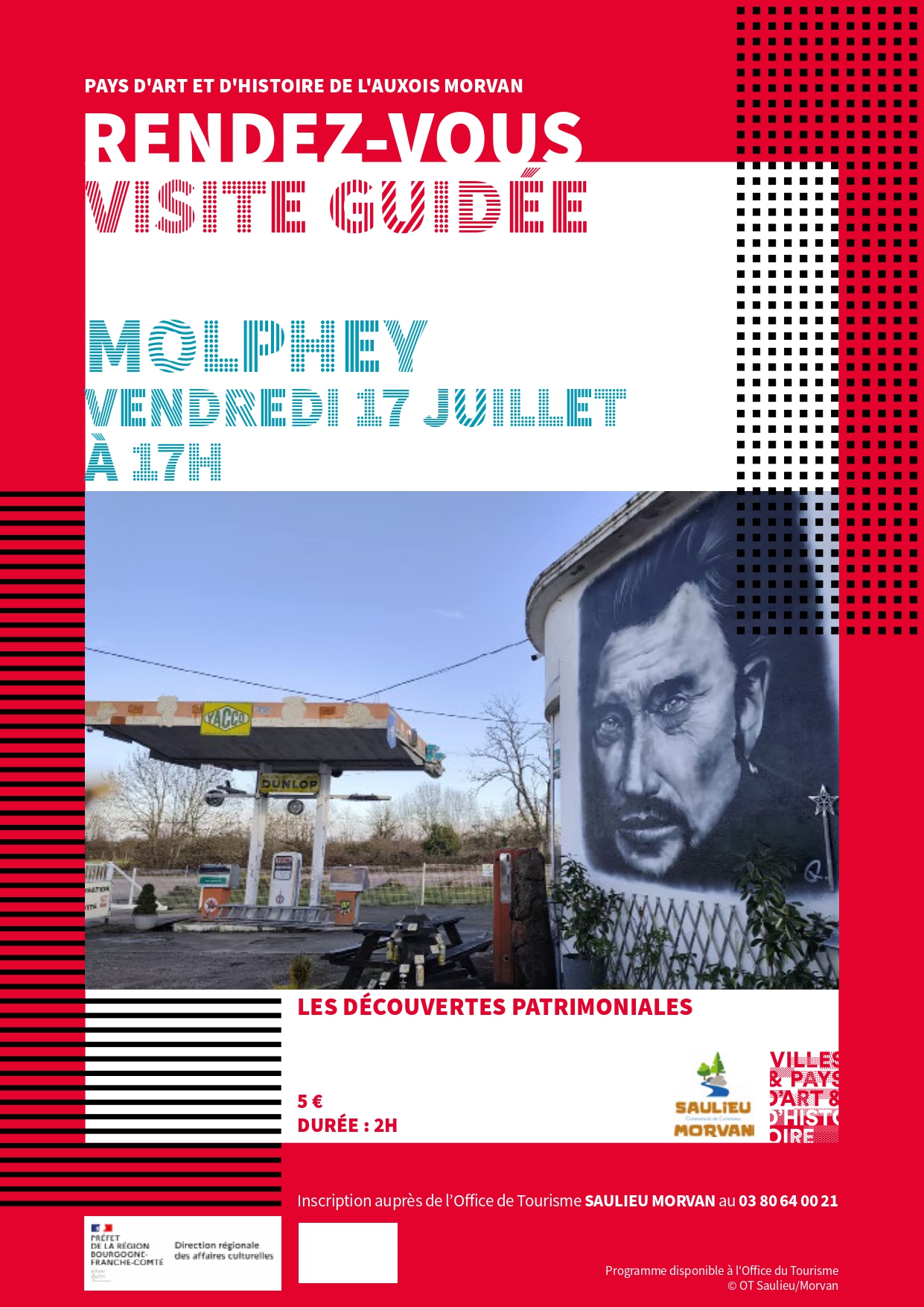 Visite guidée Molphey Molphey 2026-07-17