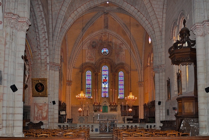 Visite guidée ou libre de l&rsquo;église Saint-Pierre, Église Saint-Pierre, La Sauve
