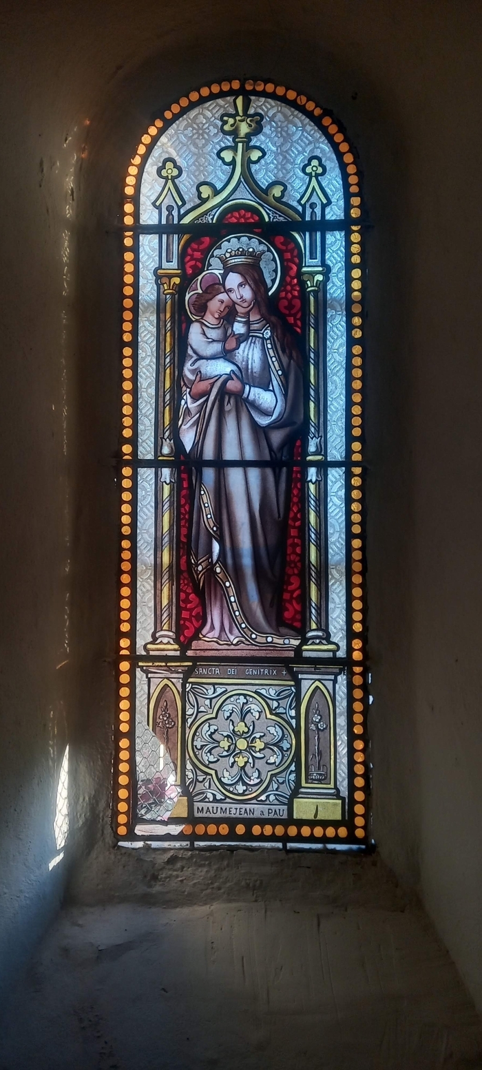 Visite guidée : restauration et création de vitraux dans une église sauvegardée, Église Sainte-Lucie de Soeix, Oloron-Sainte-Marie