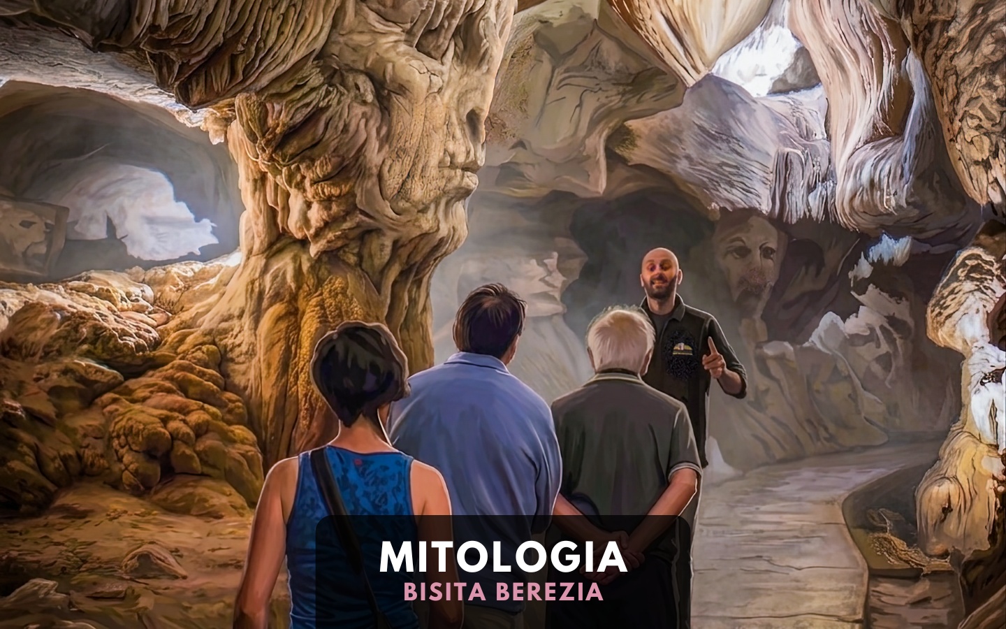 Visite guidée spéciale Mythologie en euskara Grottes Préhistoriques de Sare Sare