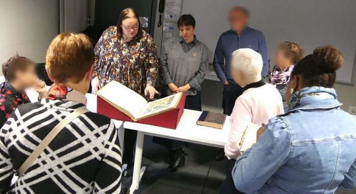 Visite immersive d’une bibliothèque patrimoniale, Bibliothèque Carnégie, Reims