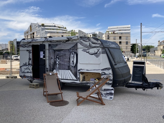 Visite libre : à la découverte de la caravane sténopée, Place Marie de Gournay, Bordeaux