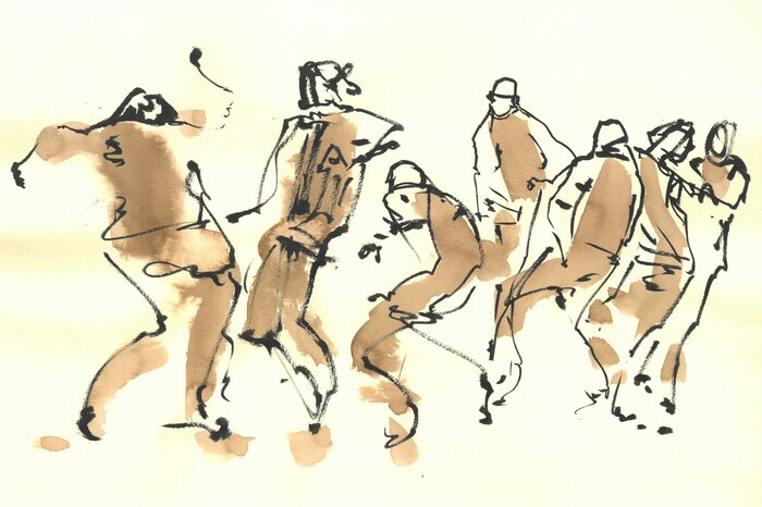 Visite libre de deux expositions et performances dansées Maison de la BD Blois