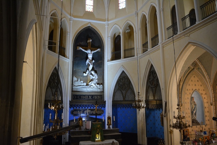 Visite libre de la chapelle des pénitents bleus à Montpellier, Chapelle des Pénitents Bleus, Montpellier