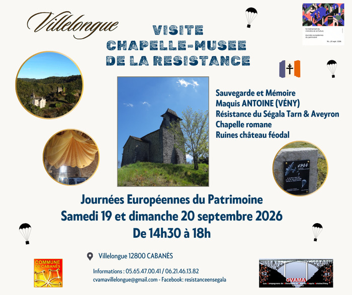 Visite libre de la chapelle du musée de la Résistance