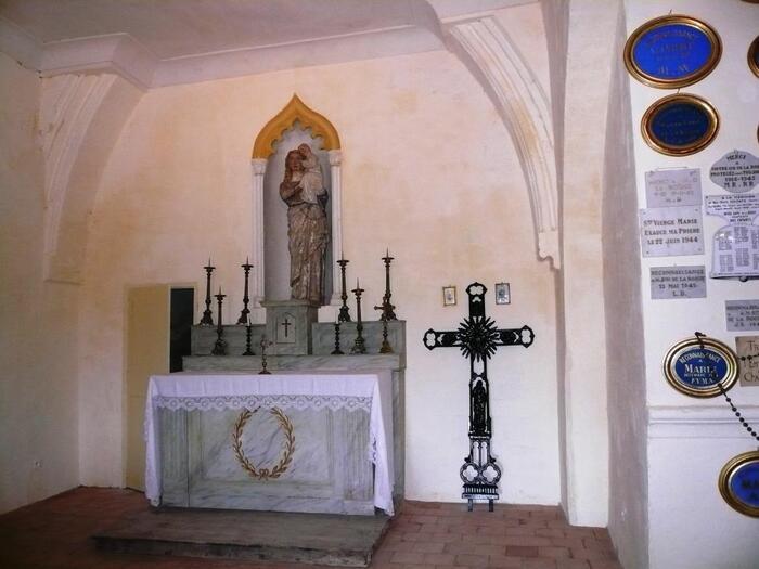 Visite libre de la chapelle Notre-Dame-de-la-Roque, Chapelle Notre-Dame de la Roque, Jouques
