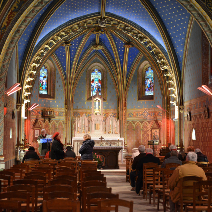 Visite libre de la chapelle royale de Condat, Chapelle de Condat, Libourne