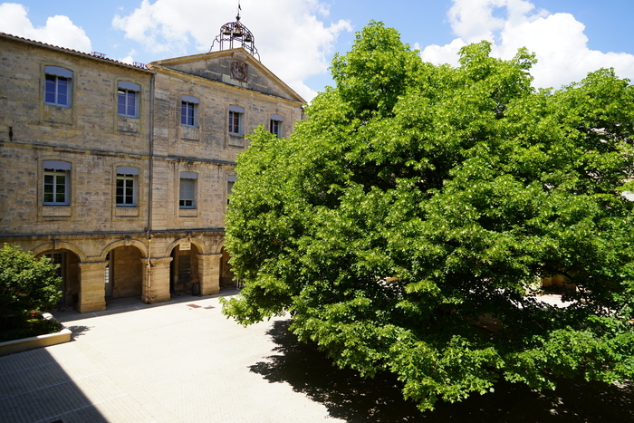 Visite libre de la cour Soulages du rectorat de l’académie de Montpellier, Rectorat de l’académie de Montpellier, Montpellier