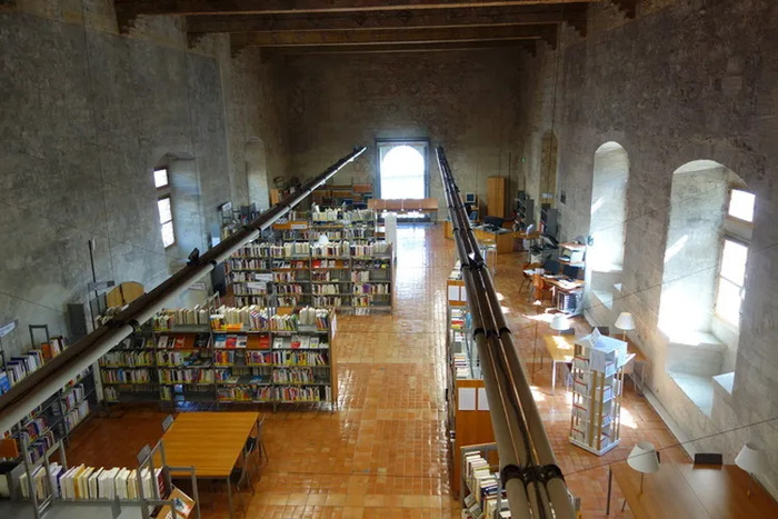 Visite libre de la Livrée Ceccano Bibliothèque Ceccano Avignon