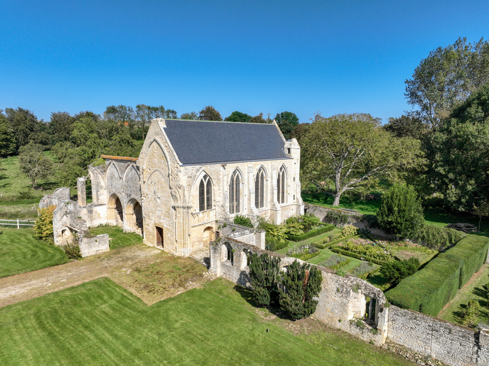 Visite libre de l’abbaye, Abbaye de Longues, Longues-sur-Mer