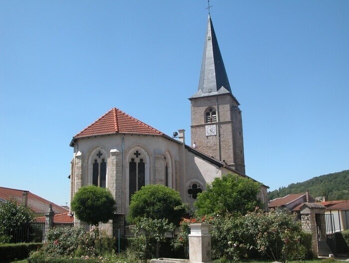 Visite libre de l’église de Lay-Saint-Christophe, Église Saint-Christophe, Lay-Saint-Christophe