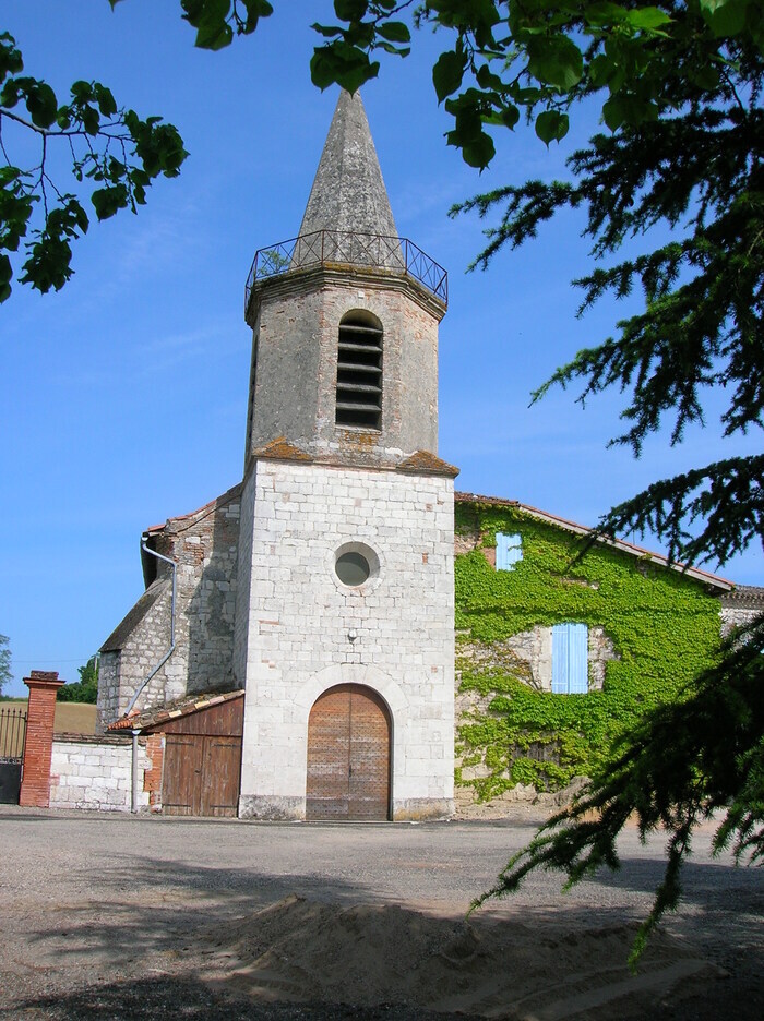 Visite libre de l&rsquo;église de Nevèges à Labarthe, Église de Nevèges, Labarthe