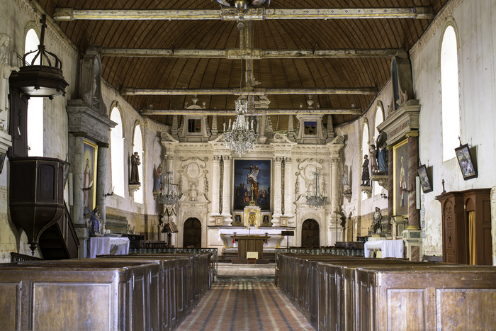 Visite libre de l'église Église Sainte-Céronne Sainte-Céronne-lès-Mortagne