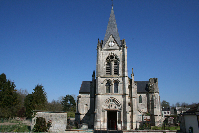 Visite libre de l&rsquo;église Saint-Nicolas à Laval-en-Laonnois, Eglise de Laval-en-Laonnois, Laval-en-Laonnois