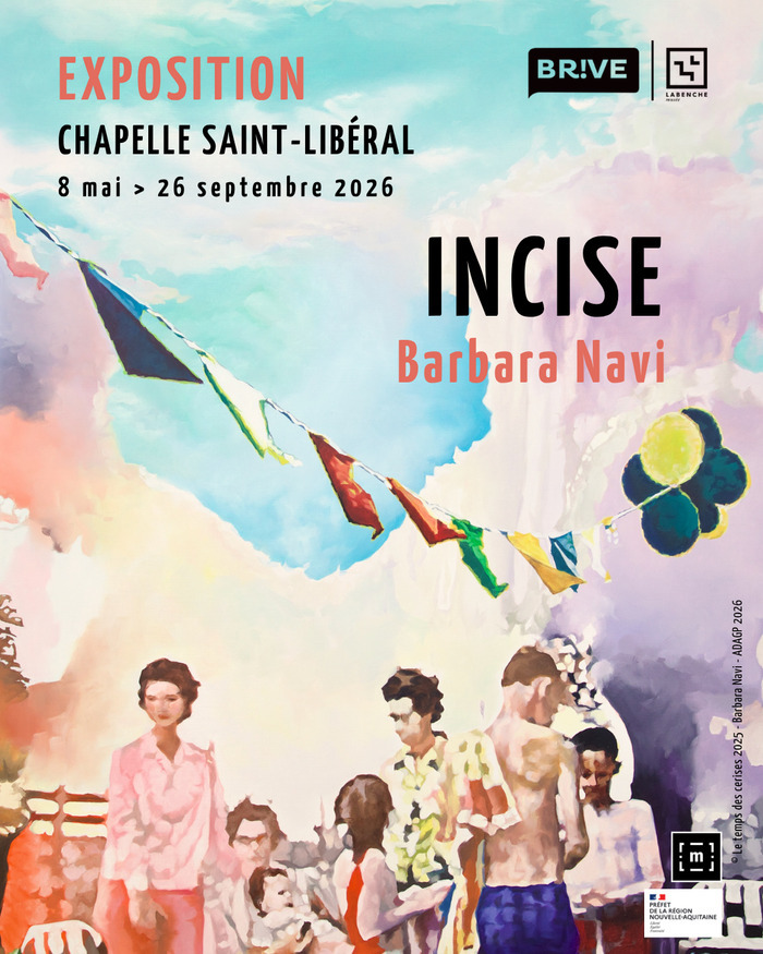 Visite libre de l&rsquo;exposition des œuvres de Barbara Navi « Incise », Chapelle Saint-Libéral, Brive-la-Gaillarde