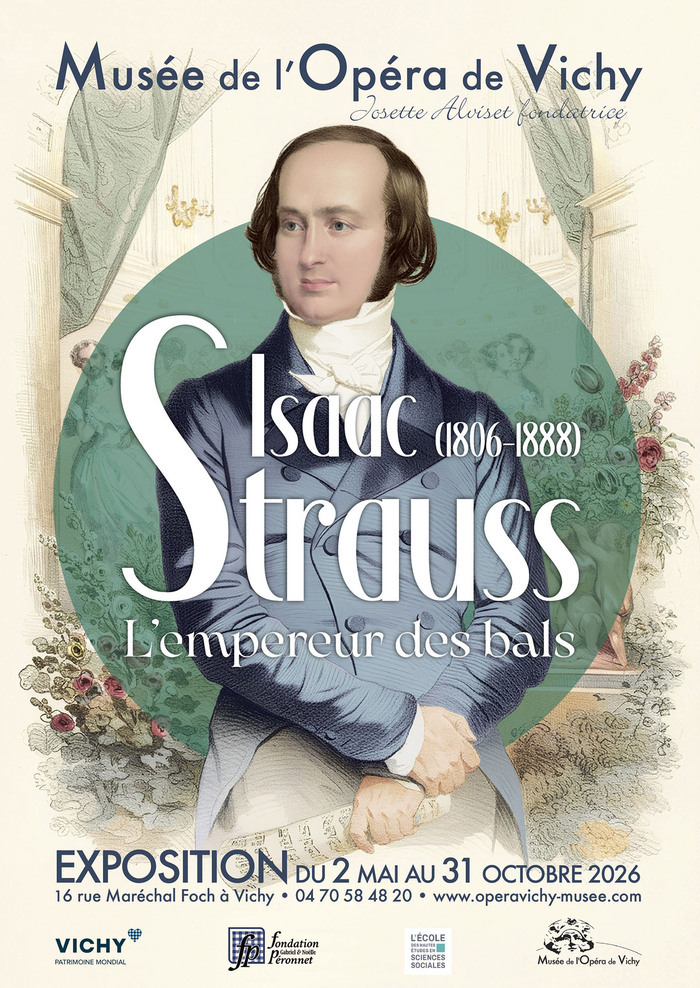 Visite libre de l&rsquo;exposition Isaac Strauss, l’empereur des bals, Musée de l&rsquo;opéra de Vichy, Vichy
