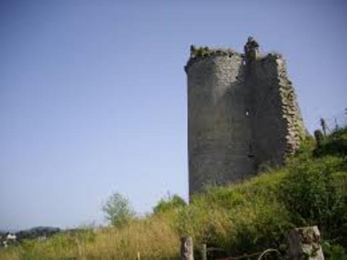 Visite libre des ruines du château de Peyroux, Château de Peyroux, Liginiac