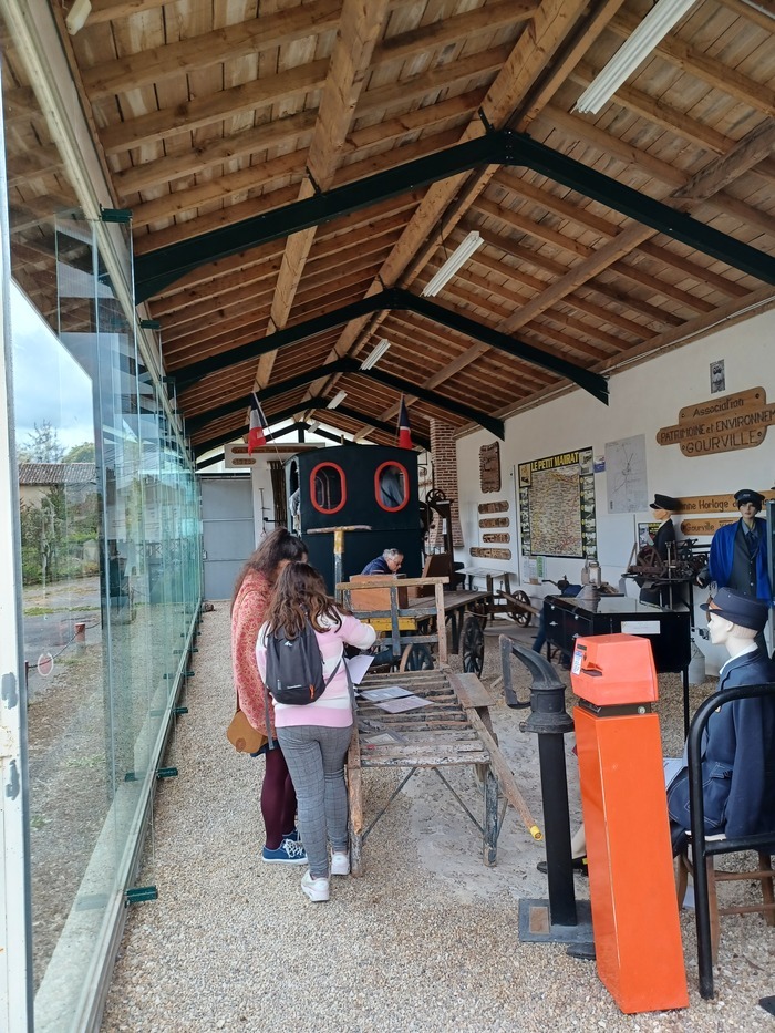 Visite libre du musée de la gare de Gourville, Musée de la gare, Rouillac