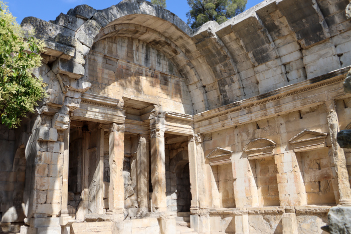 Visite libre du « Temple de Diane », Jardins de la Fontaine, Nîmes