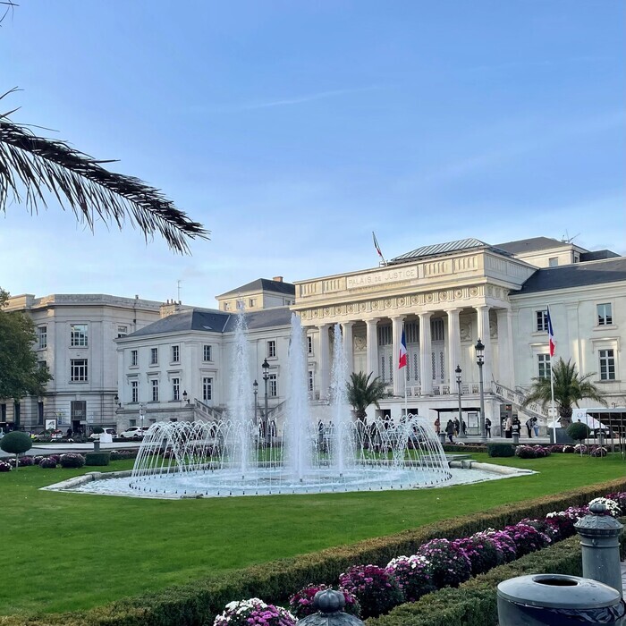 Visite libre du tribunal judiciaire de Tours, Tribunal judiciaire – salle des assises, Tours