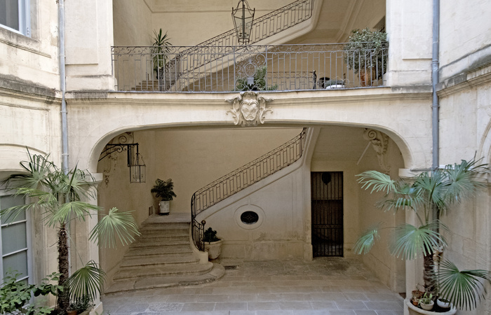 Visite libre d’un hôtel particulier du XVIIIe siècle, Hôtel de Cambacérès-Murles, Montpellier